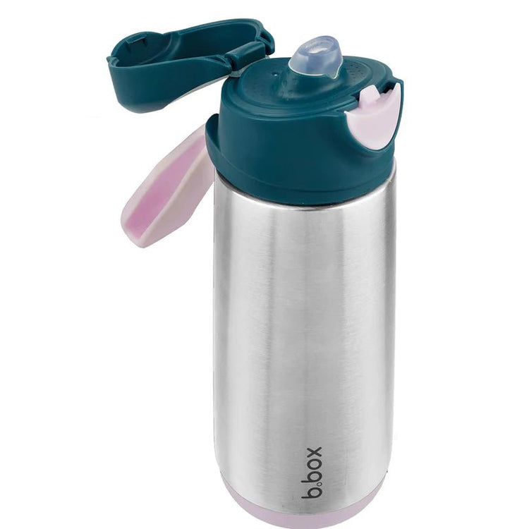 B.BOX INSULATED SPORT SPOUT BOTTLE 500mL Indigo Rose by B.BOX - The Playful Collective