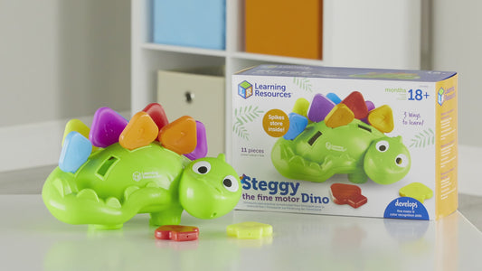 LEARNING RESOURCES | STEGGY THE FINE MOTOR DINO