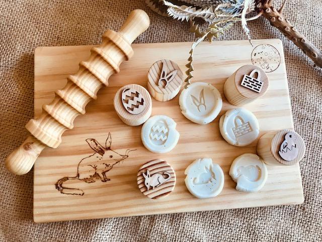 BEADIE BUG PLAY | ASSORTED EASTER PLAYDOUGH STAMPS by BEADIE BUG PLAY - The Playful Collective