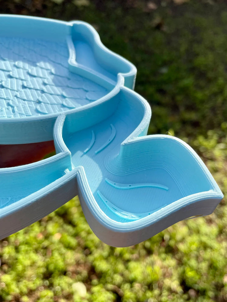 BEADIE BUG PLAY | MERMAID TAIL TRINKET TRAY / BIOPLASTIC SENSORY TRAY by BEADIE BUG PLAY - The Playful Collective