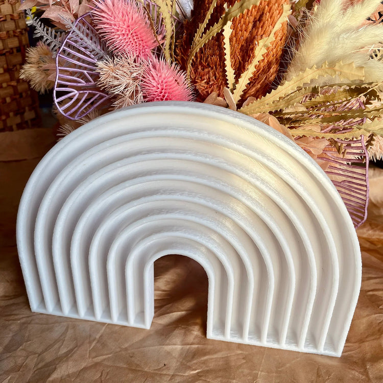 BEADIE BUG PLAY | RAINBOW TRINKET TRAY / BIOPLASTIC SENSORY TRAY by BEADIE BUG PLAY - The Playful Collective