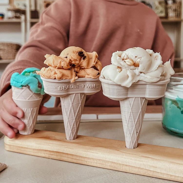 BEADIE BUG PLAY | TWIN ICE-CREAM CONE by BEADIE BUG PLAY - The Playful Collective