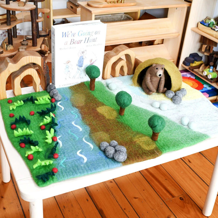 BEAR HUNT PLAY MAT PLAYSCAPE by TARA TREASURES - The Playful Collective