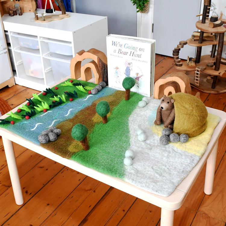 BEAR HUNT PLAY MAT PLAYSCAPE by TARA TREASURES - The Playful Collective