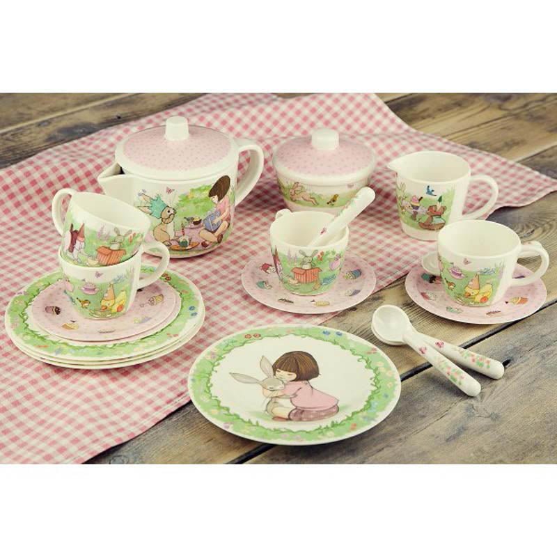 BELLE & BOO | MELAMINE TEA SET IN HOUSE BOX by BELLE & BOO - The Playful Collective