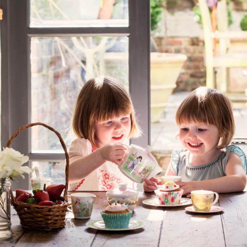 BELLE & BOO | MELAMINE TEA SET IN HOUSE BOX by BELLE & BOO - The Playful Collective