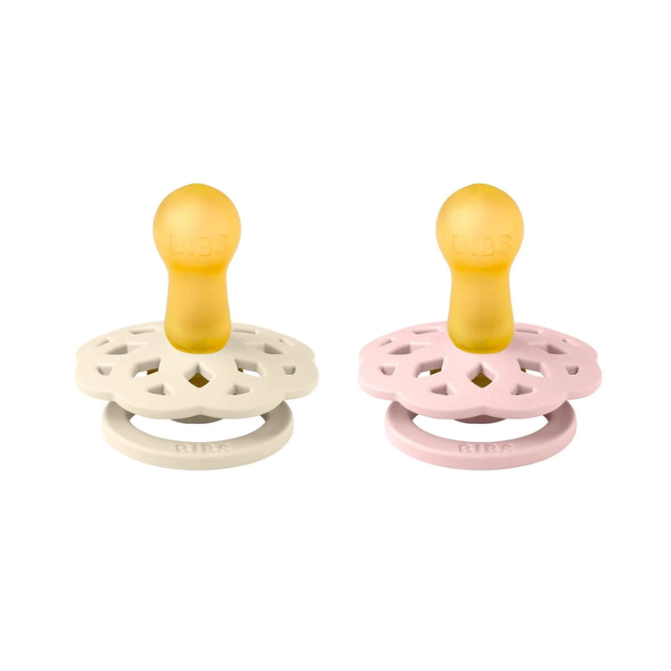 BIBS DUMMIES | BOHEME | SIZE 1 Cloud / Blush by BIBS - The Playful Collective