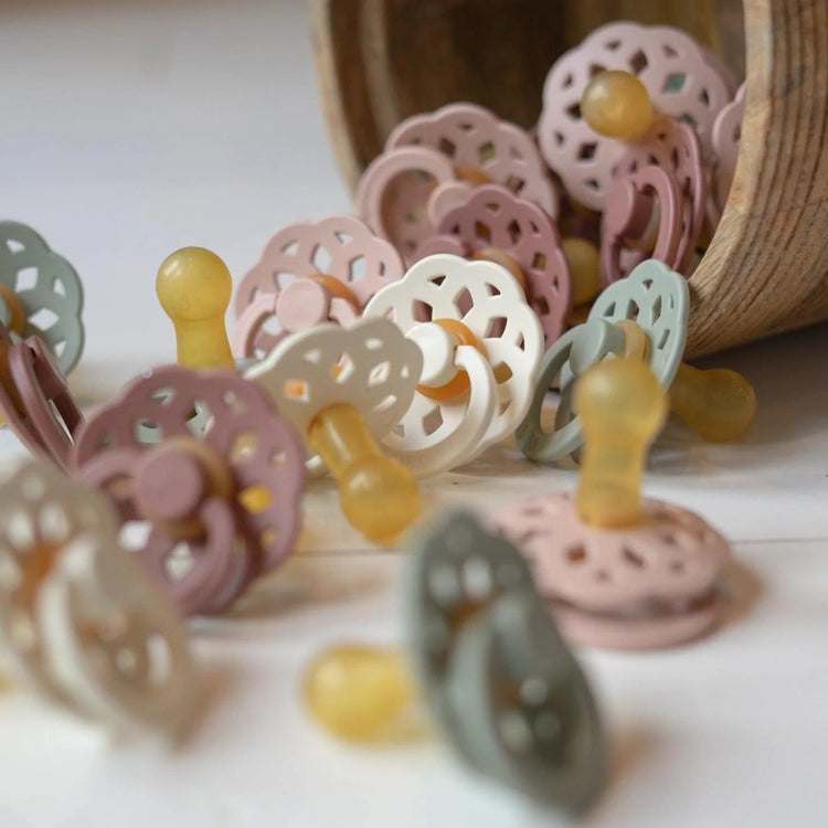 BIBS DUMMIES | BOHEME | SIZE 1 Cloud / Blush by BIBS - The Playful Collective