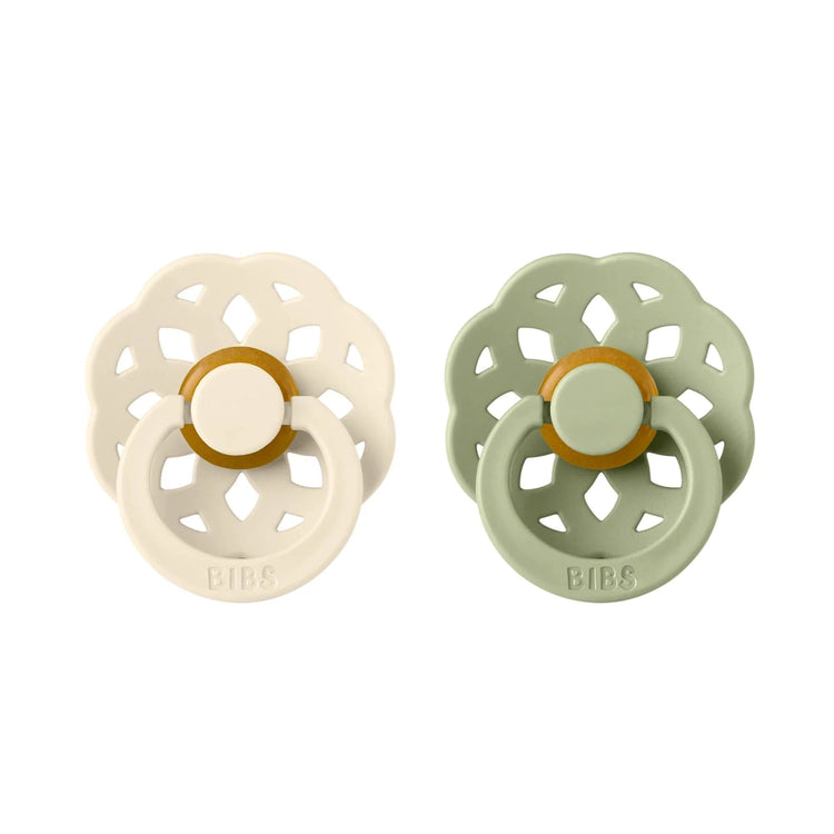 BIBS DUMMIES | BOHEME | SIZE 1 Cloud / Blush by BIBS - The Playful Collective