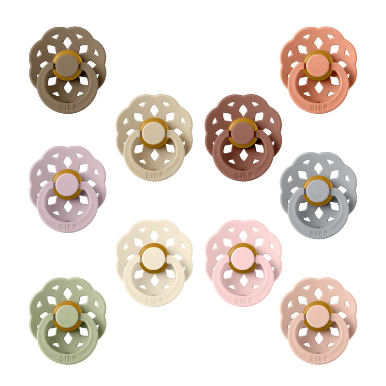 BIBS DUMMIES | BOHEME | SIZE 2 Cloud / Blush by BIBS - The Playful Collective