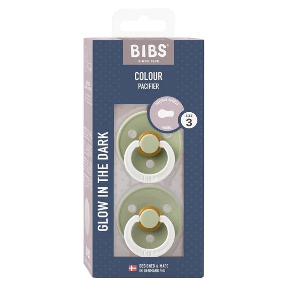 BIBS DUMMIES | COLOUR NIGHT GLOW | SIZE 1 Blush by BIBS - The Playful Collective