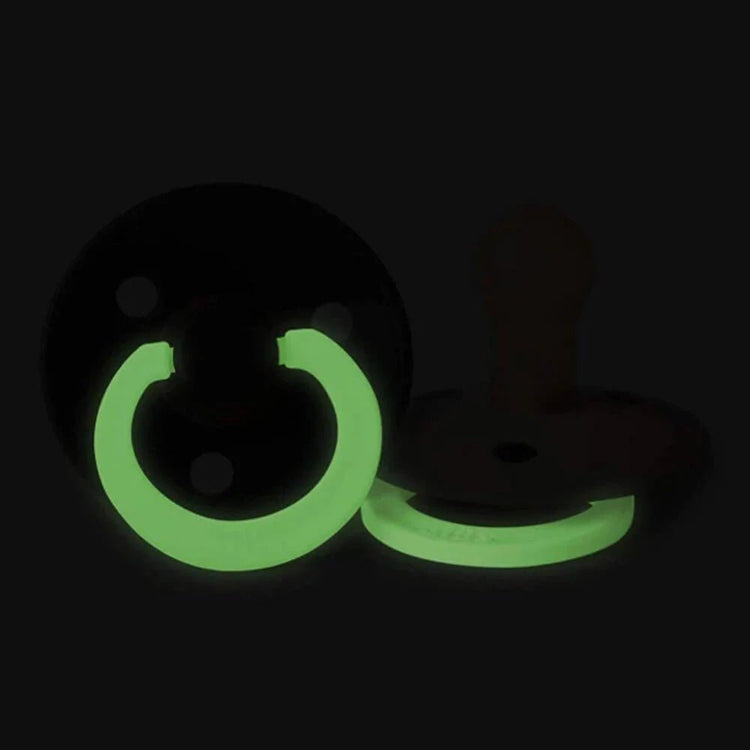 BIBS DUMMIES | COLOUR NIGHT GLOW | SIZE 1 Blush by BIBS - The Playful Collective