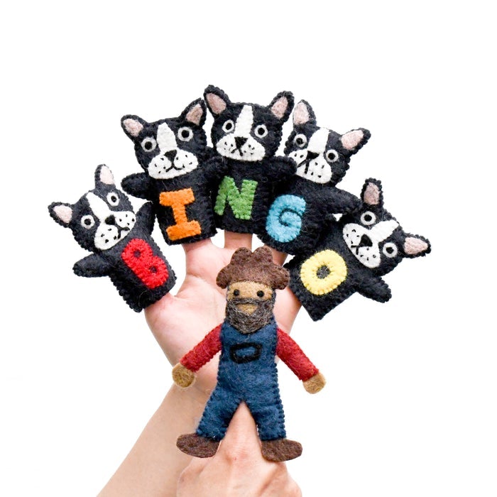 BINGO FINGER PUPPET SET by TARA TREASURES - The Playful Collective