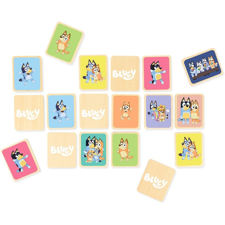 BLUEY | WOODEN MEMORY GAME by BLUEY - The Playful Collective