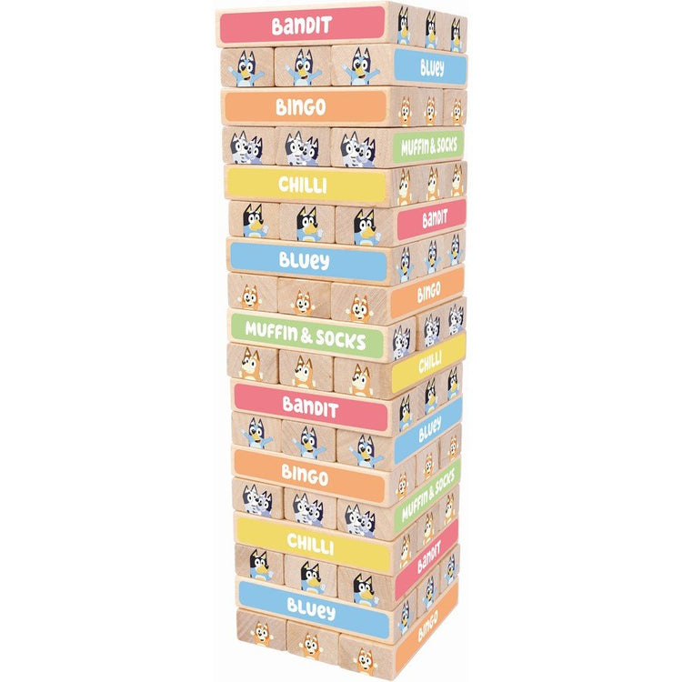 BLUEY | WOODEN TUMBLING TOWER *PRE-ORDER* by BLUEY - The Playful Collective
