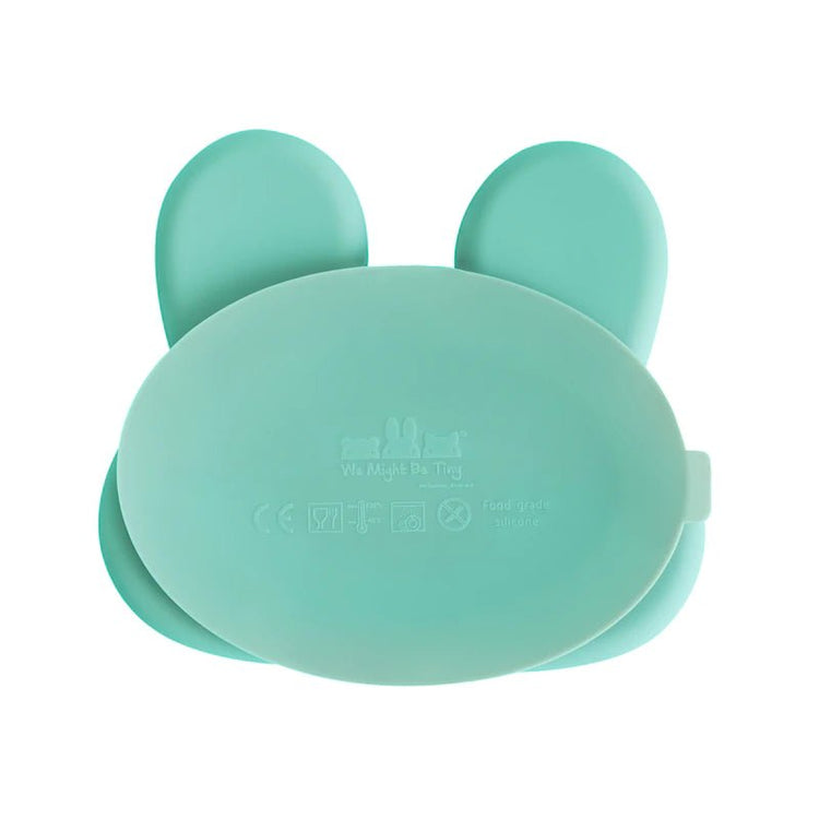 BUNNY STICKIE PLATE - MINT by WE MIGHT BE TINY - The Playful Collective