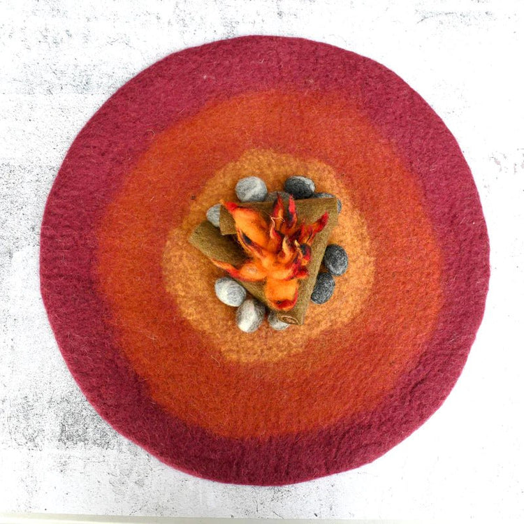 CAMPFIRE PLAY MAT PLAYSCAPE by TARA TREASURES - The Playful Collective