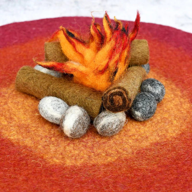 CAMPFIRE PLAY MAT PLAYSCAPE by TARA TREASURES - The Playful Collective