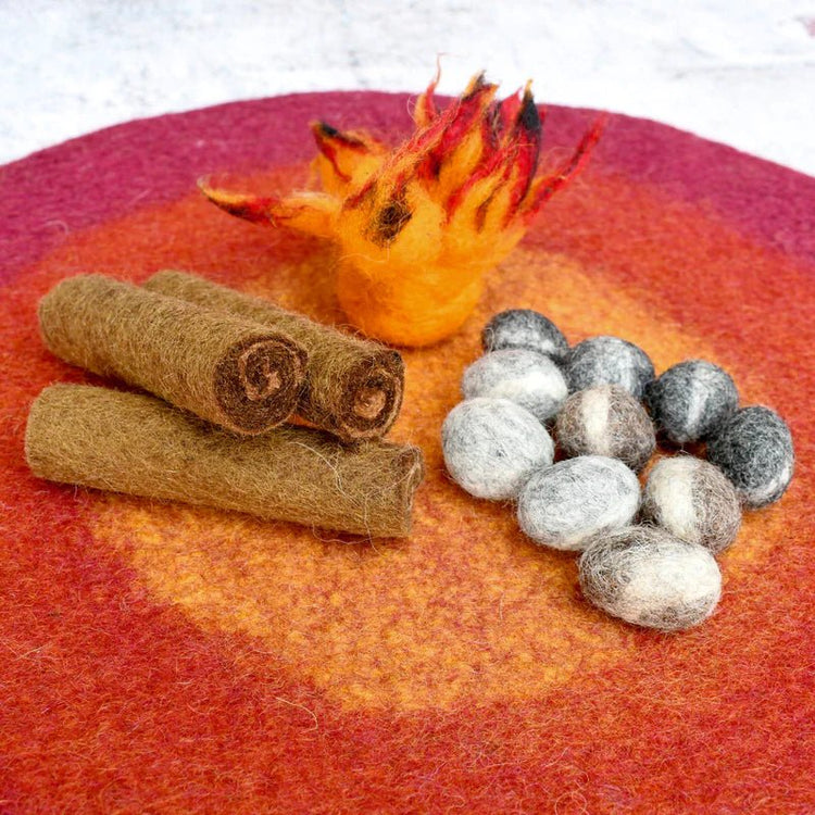 CAMPFIRE PLAY MAT PLAYSCAPE by TARA TREASURES - The Playful Collective
