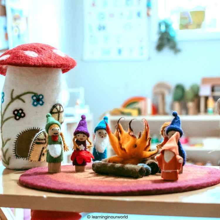 CAMPFIRE PLAY MAT PLAYSCAPE by TARA TREASURES - The Playful Collective