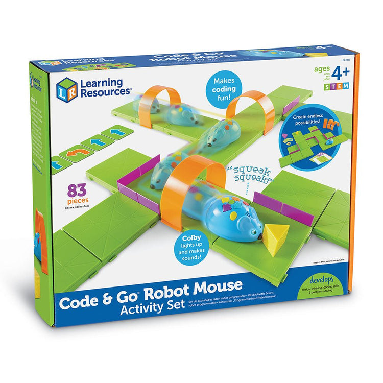 CODE & GO™ ROBOT MOUSE ACTIVITY SET by LEARNING RESOURCES - The Playful Collective
