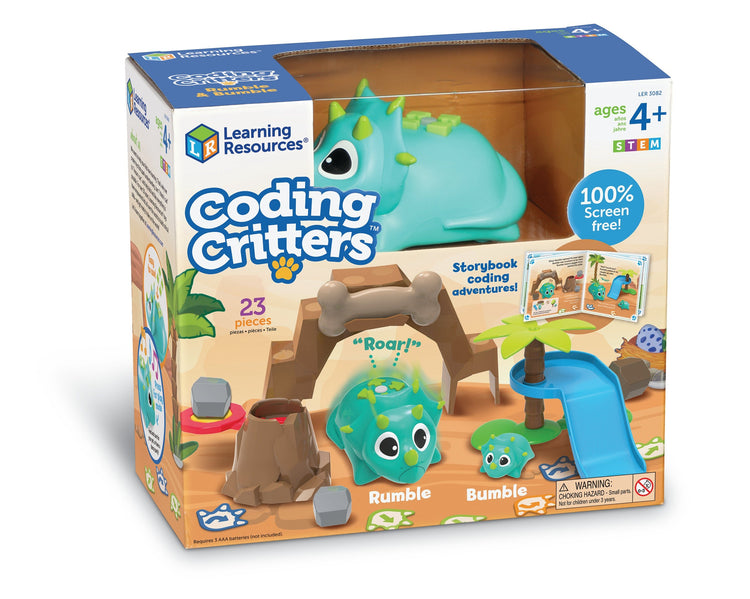CODING CRITTERS® RUMBLE & BUMBLE by LEARNING RESOURCES - The Playful Collective