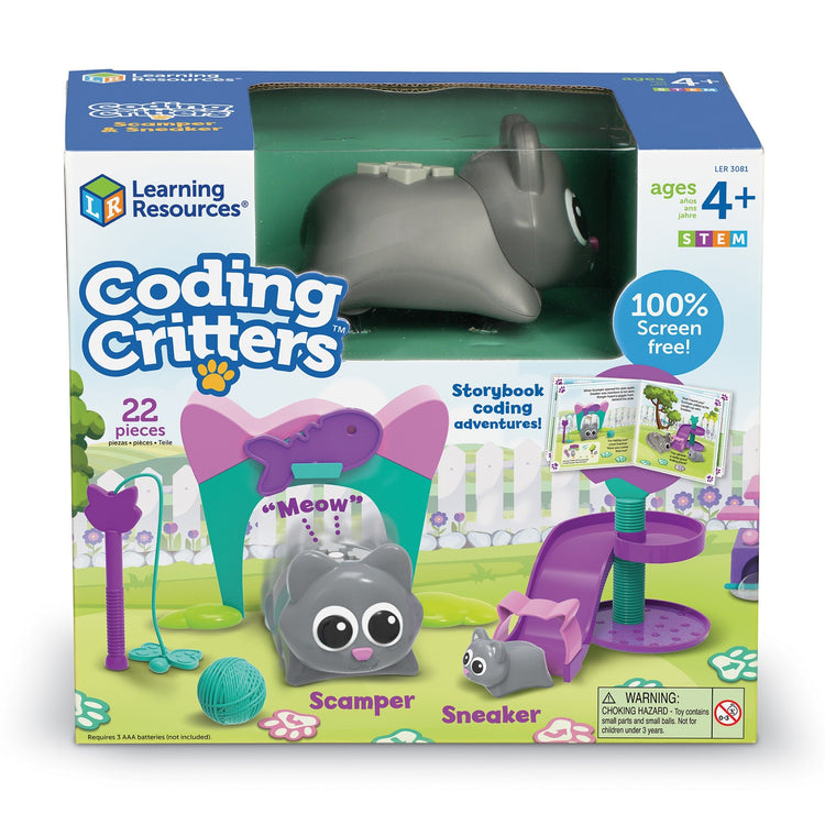 CODING CRITTERS® SCAMPER & SNEAKER by LEARNING RESOURCES - The Playful Collective