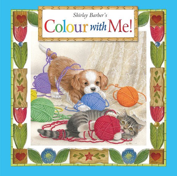 COLOUR WITH ME (BOARD BOOK) by SHIRLEY BARBER - The Playful Collective