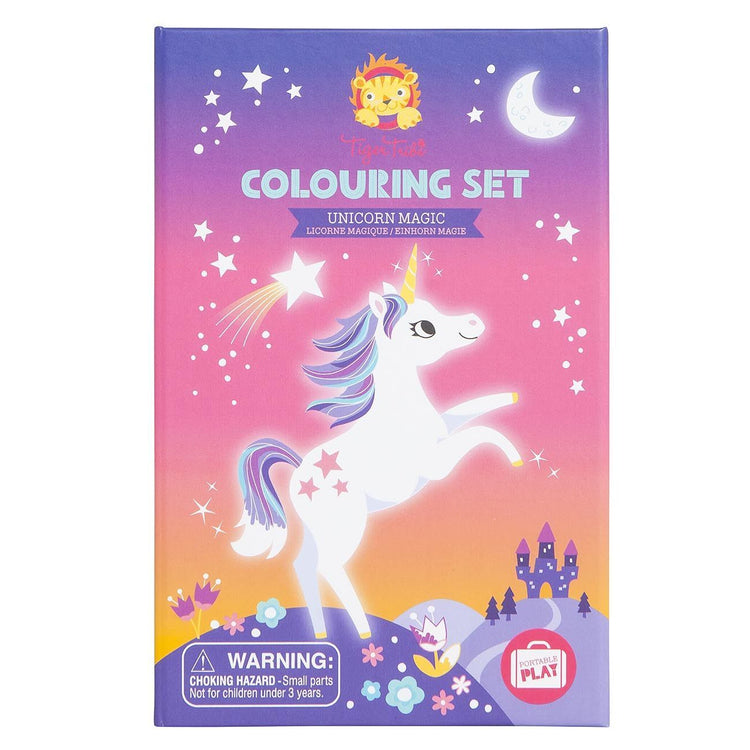 COLOURING SET - UNICORN MAGIC by TIGER TRIBE - The Playful Collective