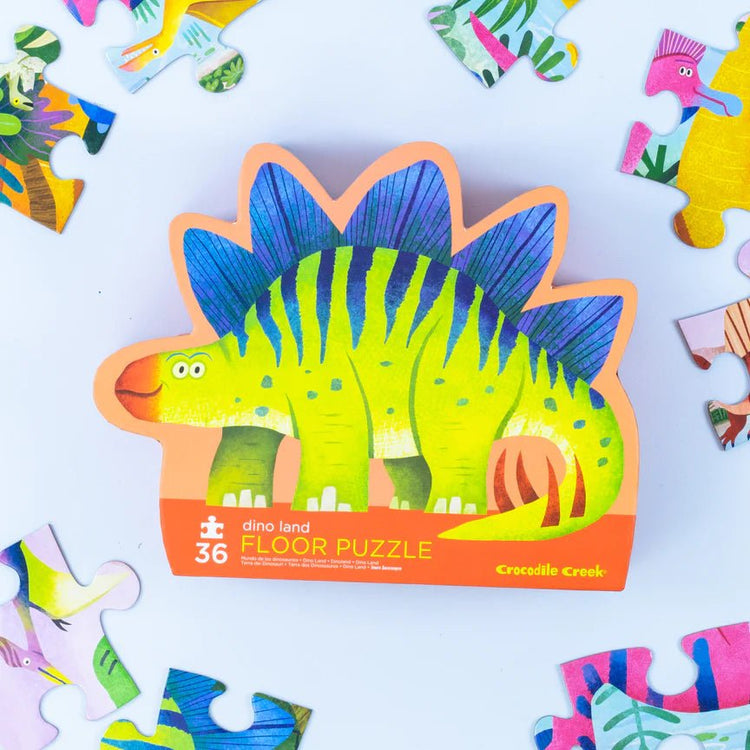 CROCODILE CREEK | CLASSIC FLOOR PUZZLE 36 PIECE - DINO LAND by CROCODILE CREEK - The Playful Collective