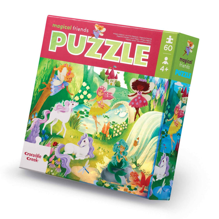 CROCODILE CREEK | FOIL PUZZLE 60PC - MAGICAL FRIENDS by CROCODILE CREEK - The Playful Collective