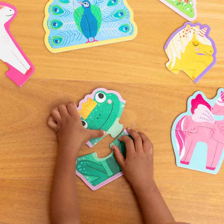 CROCODILE CREEK | LET'S BEGIN 2 PC PUZZLE - UNICORN by CROCODILE CREEK - The Playful Collective