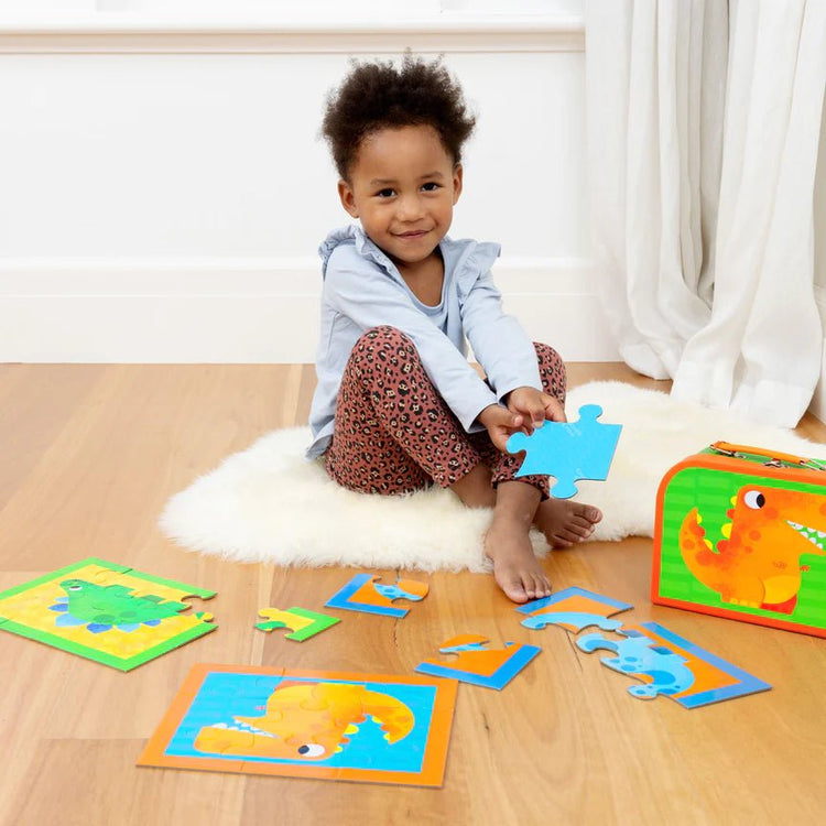 CROCODILE CREEK | MY FIRST PUZZLE CASE - DINOSAURS by CROCODILE CREEK - The Playful Collective