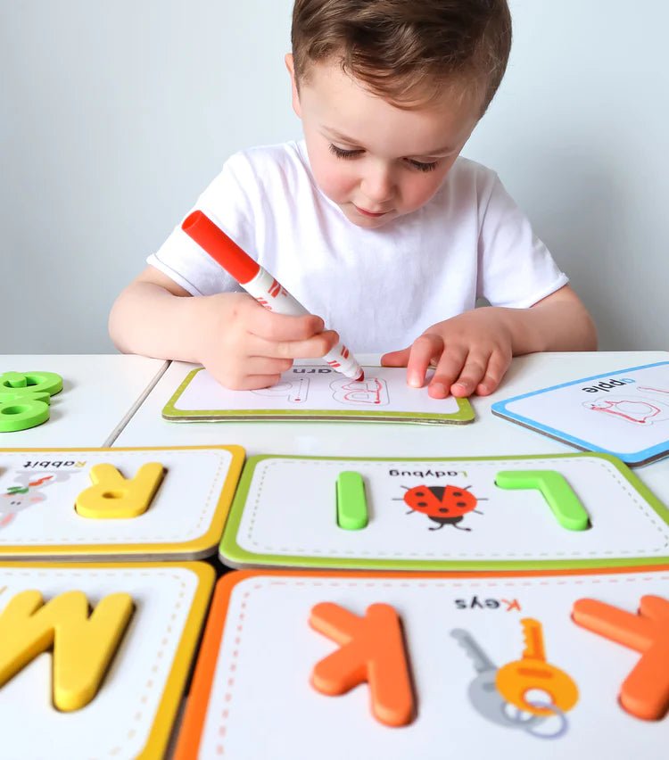 CURIOUS COLUMBUS | FLASHCARDS & ABC MAGNETIC LETTERS by CURIOUS COLUMBUS - The Playful Collective