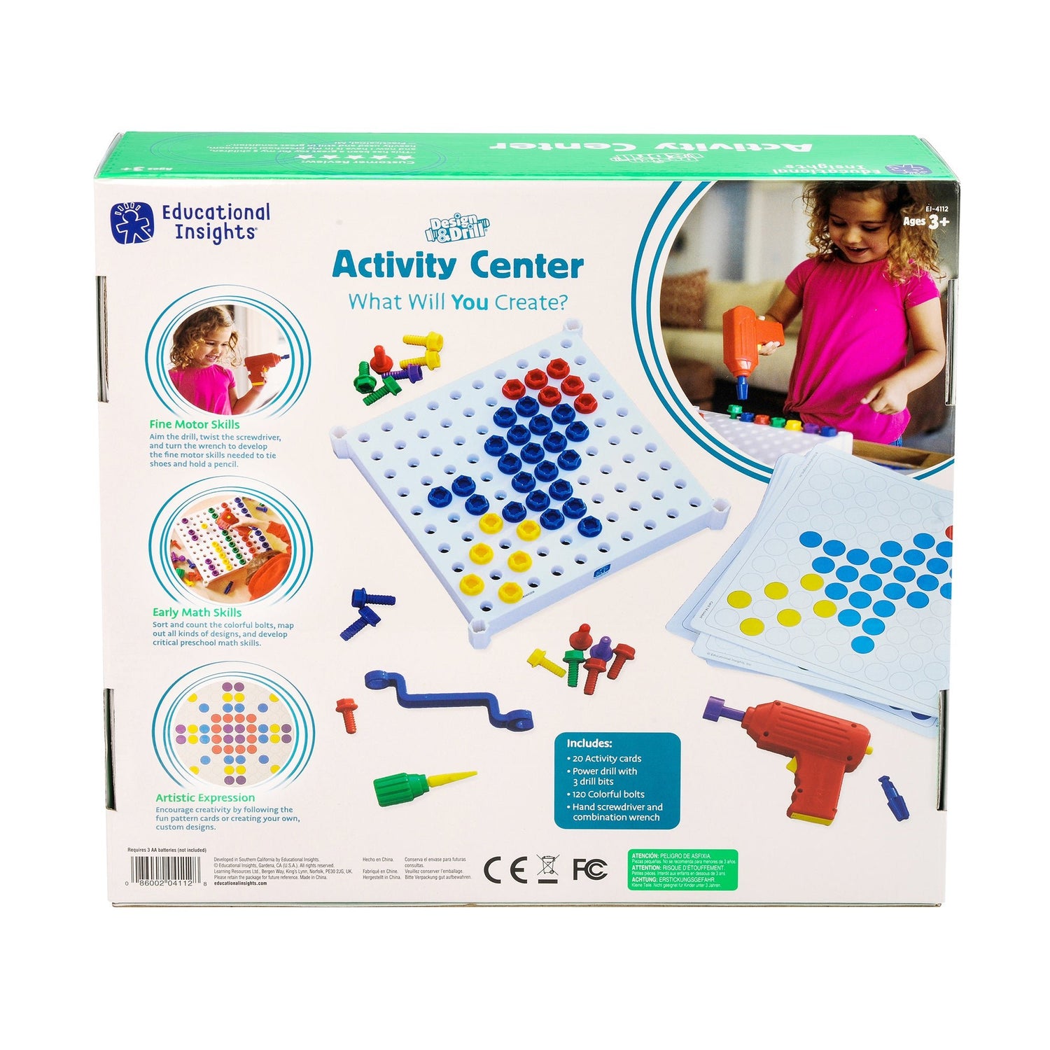 DESIGN & DRILL® ACTIVITY CENTER by EDUCATIONAL INSIGHTS - The Playful Collective