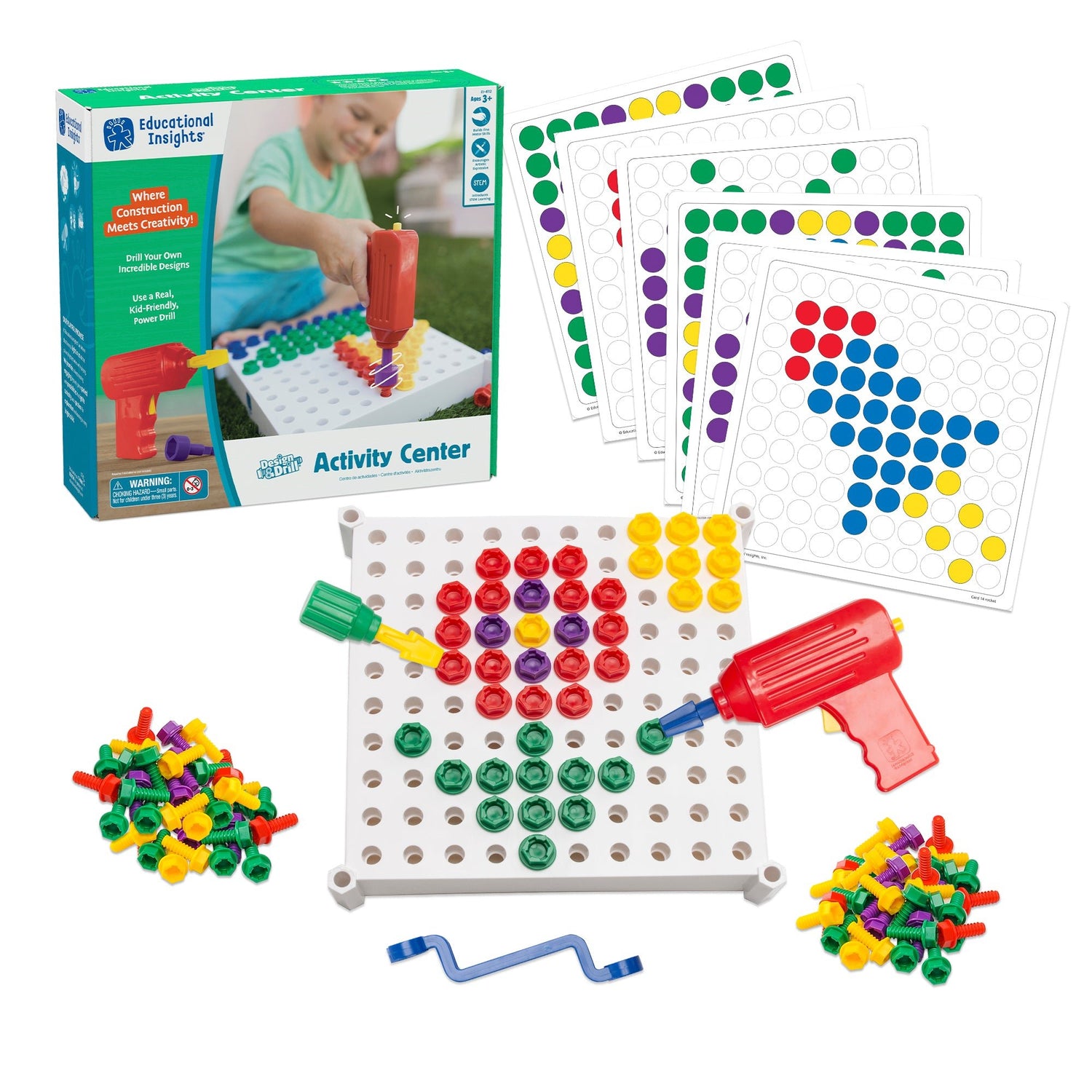 DESIGN & DRILL® ACTIVITY CENTER by EDUCATIONAL INSIGHTS - The Playful Collective
