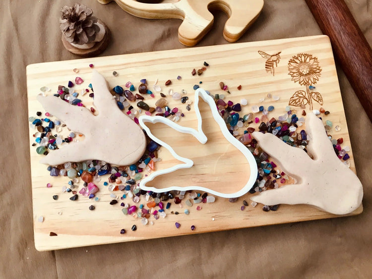 DINOSAUR FOOT PRINT BIO CUTTER by BEADIE BUG PLAY - The Playful Collective