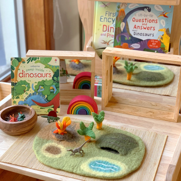 DINOSAUR LAND PLAY MAT PLAYSCAPE by TARA TREASURES - The Playful Collective