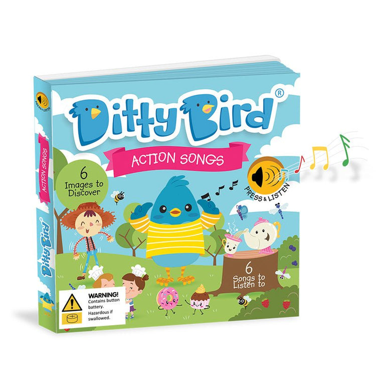 DITTY BIRD | ACTION SONGS SOUND BOOK *PRE-ORDER* by DITTY BIRD - The Playful Collective
