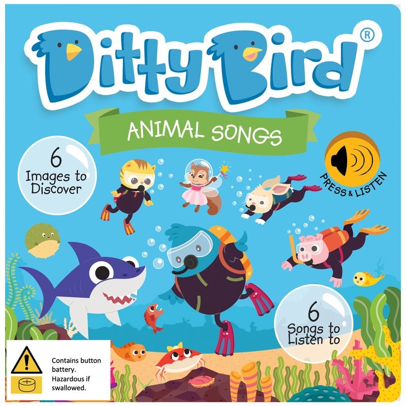 DITTY BIRD | ANIMAL SONGS SOUND BOOK by DITTY BIRD - The Playful Collective