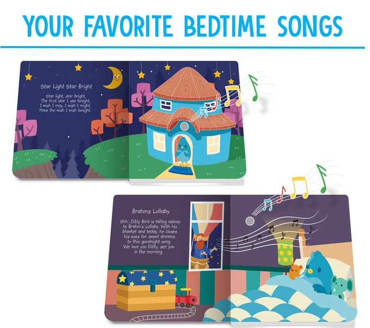 DITTY BIRD | BEDTIME SONGS SOUND BOOK *PRE-ORDER* by DITTY BIRD - The Playful Collective