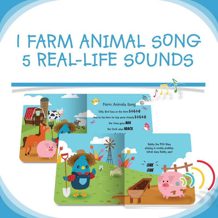 DITTY BIRD | FARM ANIMAL SOUNDS BOOK by DITTY BIRD - The Playful Collective