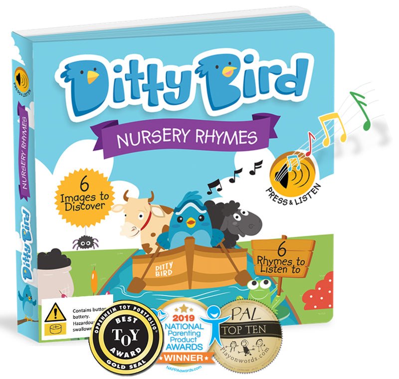 Nursery Rhymes Sound Book by Ditty Bird The Playful Collective