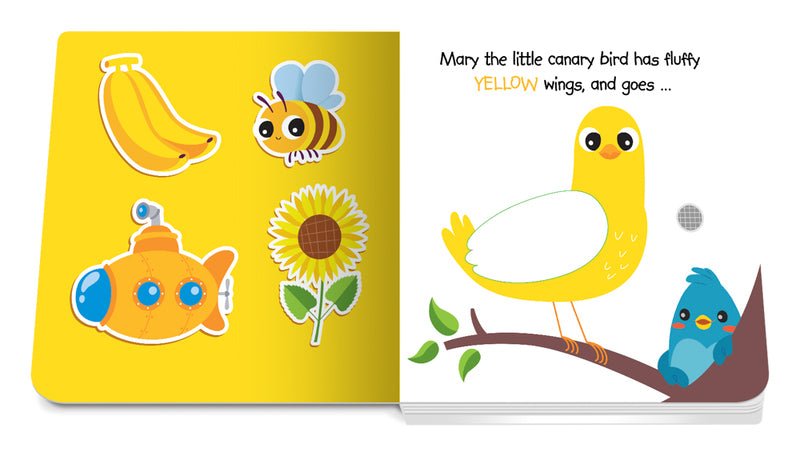 DITTY BIRD | TOUCH THE COLOURS SOUND BOOK *PRE-ORDER* by DITTY BIRD - The Playful Collective