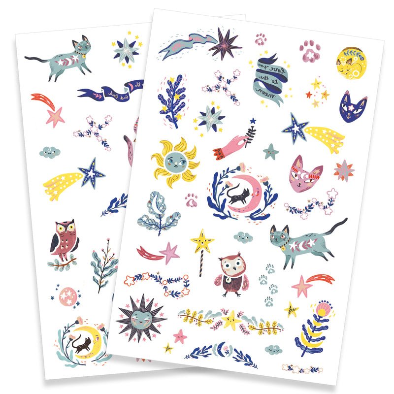 DJECO | TATTOOS - SWEET DREAMS (GLOW IN THE DARK) *PRE-ORDER* by DJECO - The Playful Collective