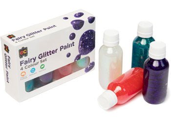 EDUCATIONAL COLOURS | FAIRY GLITTER PAINT SET OF 4 by EDUCATIONAL COLOURS - The Playful Collective