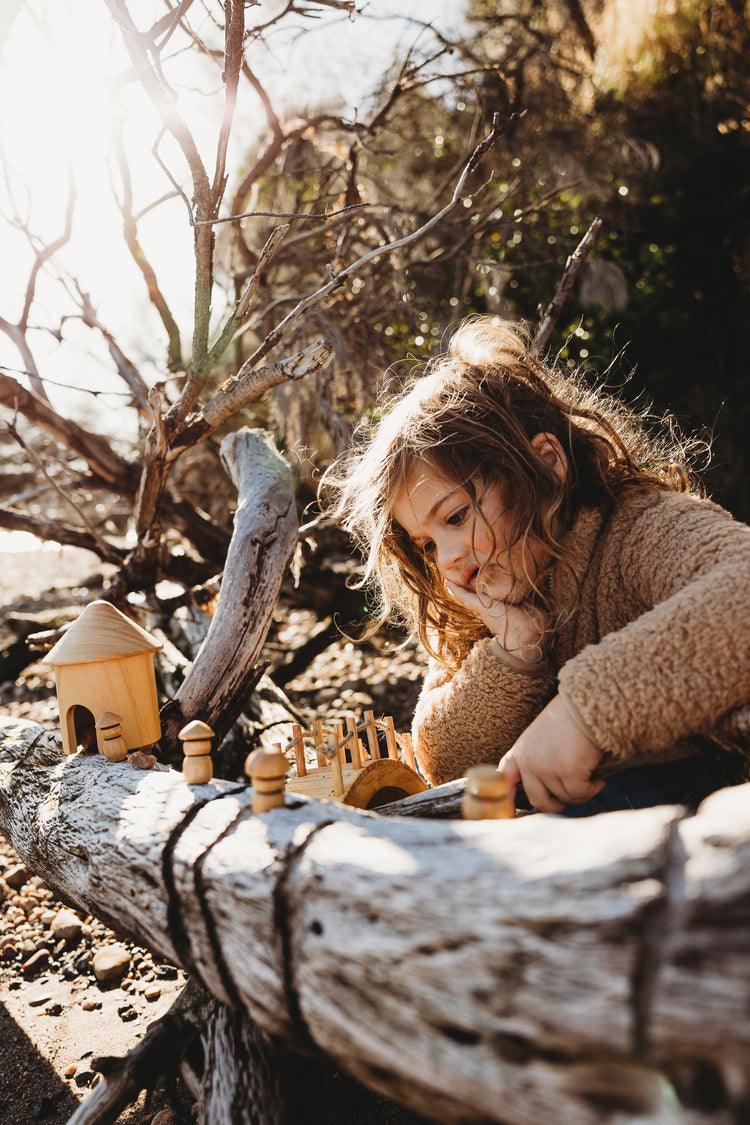 EXPLORE NOOK | SMALL WORLD - DIVERSE WOODEN FIGURINE SET by EXPLORE NOOK - The Playful Collective
