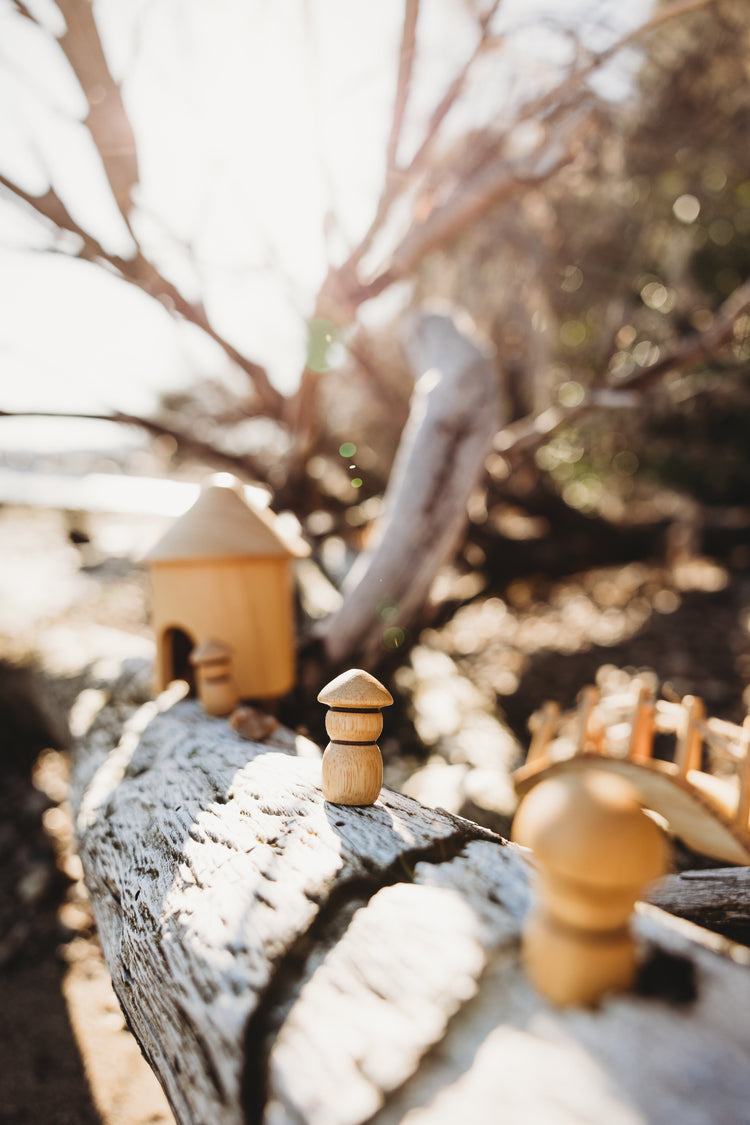 EXPLORE NOOK | SMALL WORLD - DIVERSE WOODEN FIGURINE SET by EXPLORE NOOK - The Playful Collective