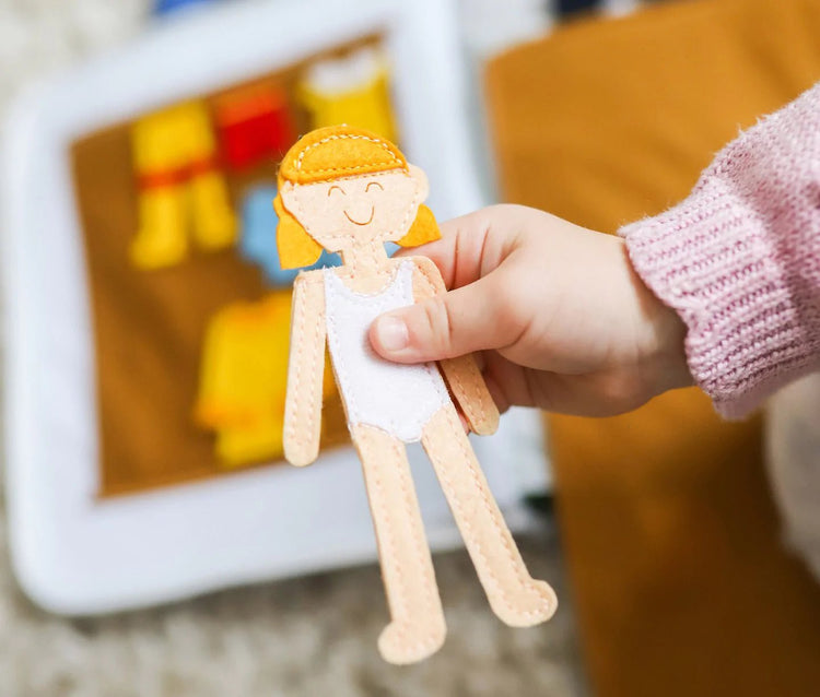 FABRIC QUIET ACTIVITY BOOK - AWAY WE GO by CURIOUS COLUMBUS - The Playful Collective
