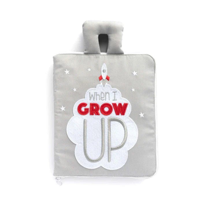 FABRIC QUIET ACTIVITY BOOK - WHEN I GROW UP by CURIOUS COLUMBUS - The Playful Collective